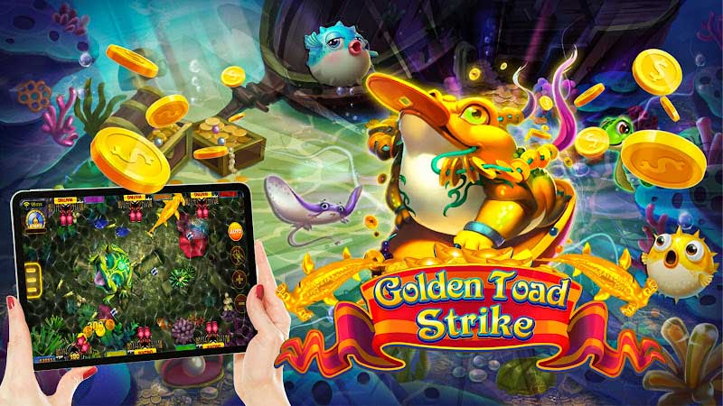 slots bet Visão geral do jogo de tiro ao peixe Golden Toad
